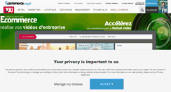 Desktop Screenshot of ecommercemag.fr